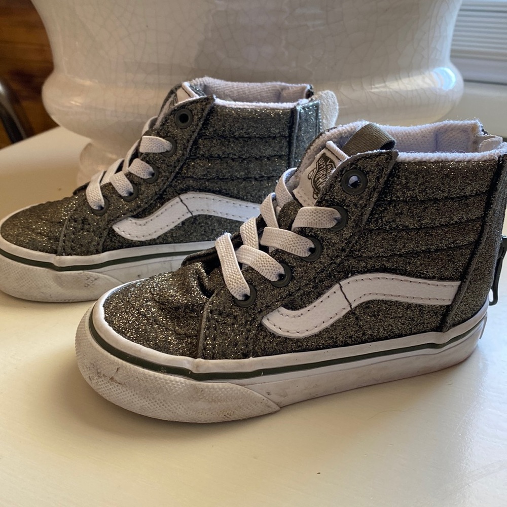 Vans Toddler Sparkle Shoes Size 5